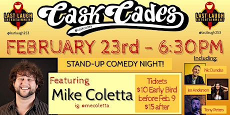 Comedy Night @ CaskCades!