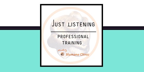 Just Listening  professional training primary image