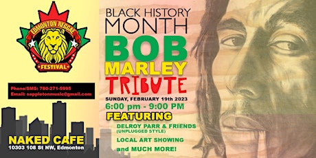 BLACK HISTORY MONTH - BOB MARLEY TRIBUTE