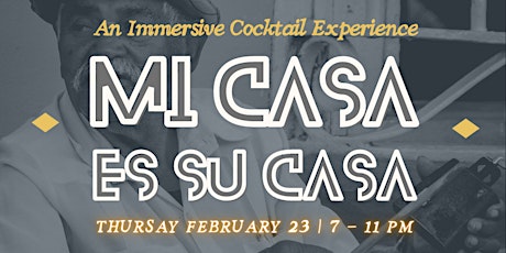 Mi Casa Immersive cocktail experience at Pablo (3/5 of Afro Latin Festival)
