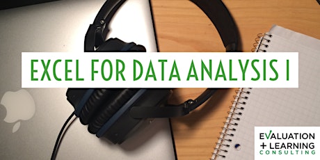 Excel for Data Analysis I (A Two-Part Workshop) primary image