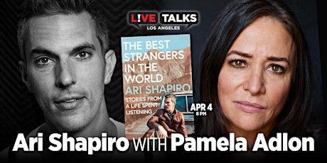 Ari Shapiro with Pamela Adlon