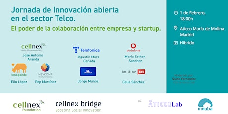Jornada de Innovación abierta en el sector Telco - Corporates & Startups