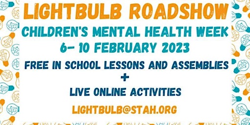 Children's Mental Health Week, free Zoom events for parents and carers.