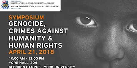 Symposium: Genocide, Crimes Against Humanity and Human Rights primary image