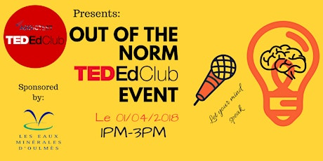 Image principale de "Out of the norm" AddiTED-Ed Event