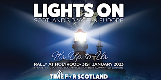 Lights On - March and Rally Edinburgh