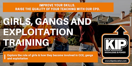 Girls, Gangs And Exploitation Training