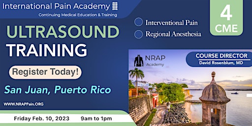 Imagem principal do evento IPA Puerto Rico  Ultrasound CME  Workshop