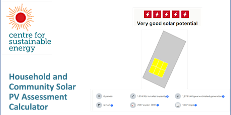 Solar PV Assessment Calculator Feedback Workshop - Household Tool