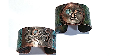 Bi-Metal 3: Fused Cuff Bracelets primary image
