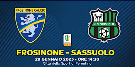 Frosinone - Sassuolo