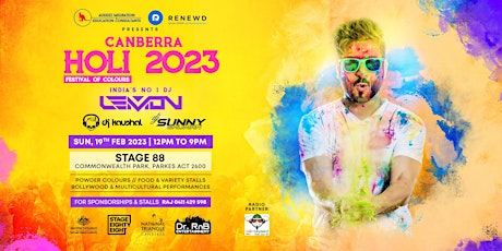 CANBERRA HOLI FESTIVAL OF COLOURS 2023 primary image