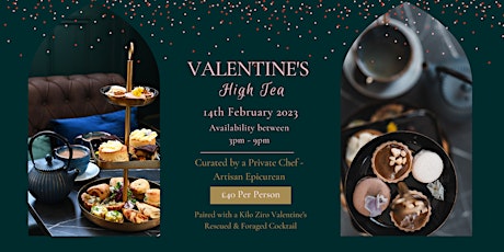 Valentine's High Tea Date at Kilo Ziro Bar