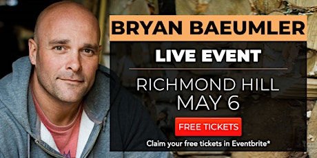 (FREE) TV's Bryan Baeumler LIVE in Richmond Hill primary image