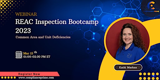 REAC Inspection Bootcamp 2023: Common Area and Unit Deficiencies