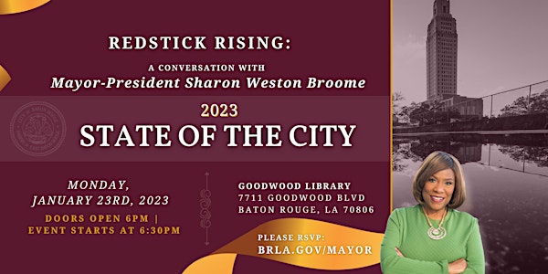 Redstick Rising: A Conversation with Mayor-President Sharon Weston Broome