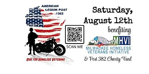Imagem principal de 2023 American Legion Post 382 Ride for Homeless Veterans