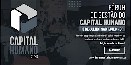 Imagem principal do evento Fórum de Gestão do Capital Humano 2023