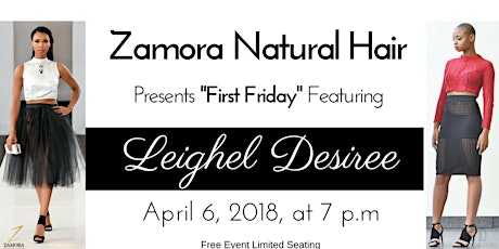 First Friday presented by Zamora Ft. Leighel Desiree primary image