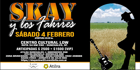 SKAY y Los Fakires | Low Centro Cultural | 2023 primary image