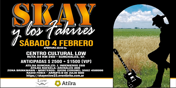 SKAY y Los Fakires | Low Centro Cultural | 2023
