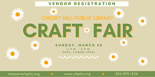 CHPL Craft Fair - Vendor Registration