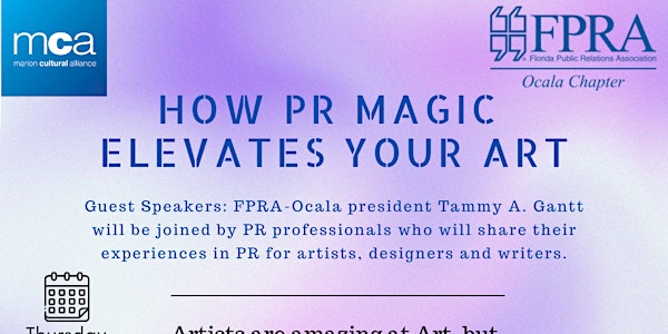 Sharing stories about you, the Artist: How PR Magic Elevates Your Art