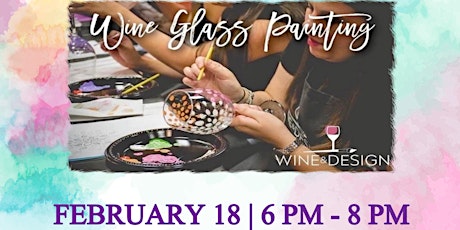 Wine Glass Painting at The Woodlands Hills