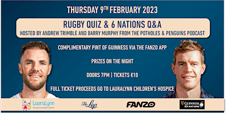6 Nations Q+A & Rugby Quiz @ The Leopardstown Inn