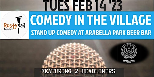 Rusty Nail Comedy At Arabella Park Beer Bar: Ernie Vicente & Nitish Sakhuja primary image
