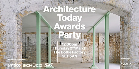 Architecture Today Awards Party primary image