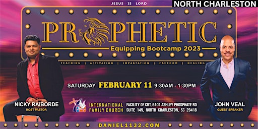 Prophetic Equipping Bootcamp 2023