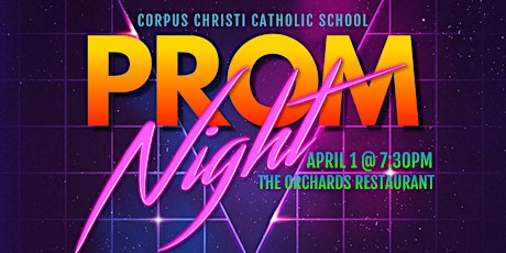 Corpus Christi Catholic School Fundraiser 80s Prom