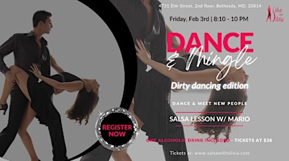 DANCE & MINGLE - Dirty Dancing Edition!