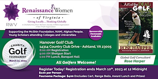 Renaissance Women of Virginia Charity Golf Tournament