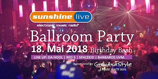 Ballroom Party Birthday Bash | Da HOOL - RED5 - SPACEKID uvm.