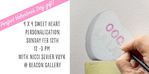 Heart Personalization in-gallery with Nicci Sevier-Vuyk