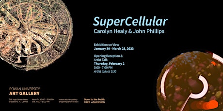 SuperCellular Opening Reception and Artist Talk