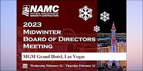 2023 NAMC Midwinter Board of Directors Meeting
