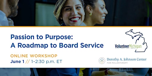 Passion to Purpose: A Roadmap to Board Service primary image