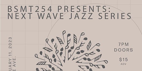 Next Wave Jazz Series feat. JC3 playing the Music of Nujabes