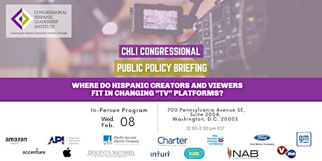 CHLI Public Policy Congressional Briefing: Changing TV Platforms