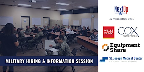 Military Hiring & Information Session