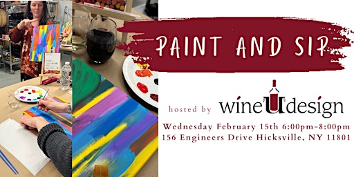 Paint and Sip at wineUdesign