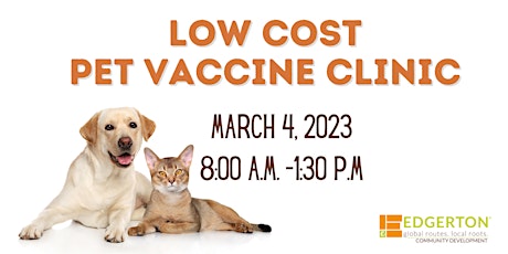 2023 Low Cost Animal Vaccine Clinic