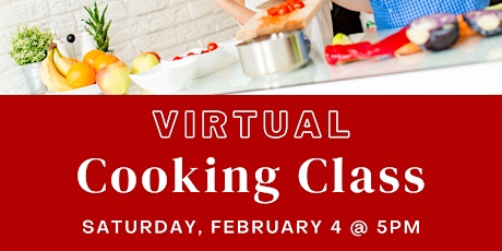 Virtual Cooking Class - Learn How to make Homemade Pizza!