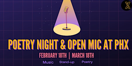 Poetry & Open Mic Night at PHX