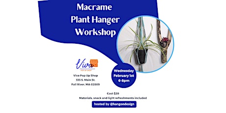 Macrame Plant Hanger Workshop