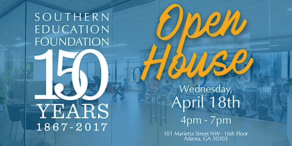 Southern Education Foundation Open House